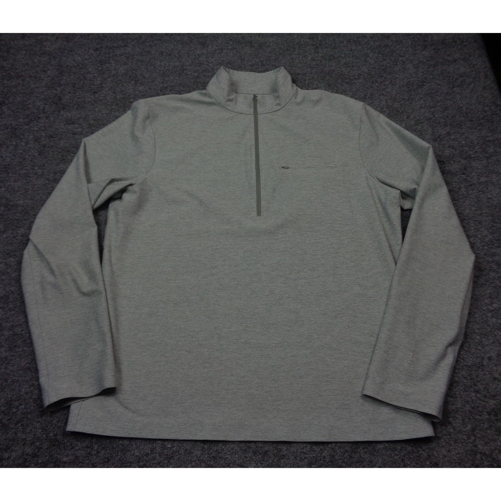 APC X Outdoor Voices Pullover Mens M Gray 1/4 Zip Waterproof Jacket Running Wick